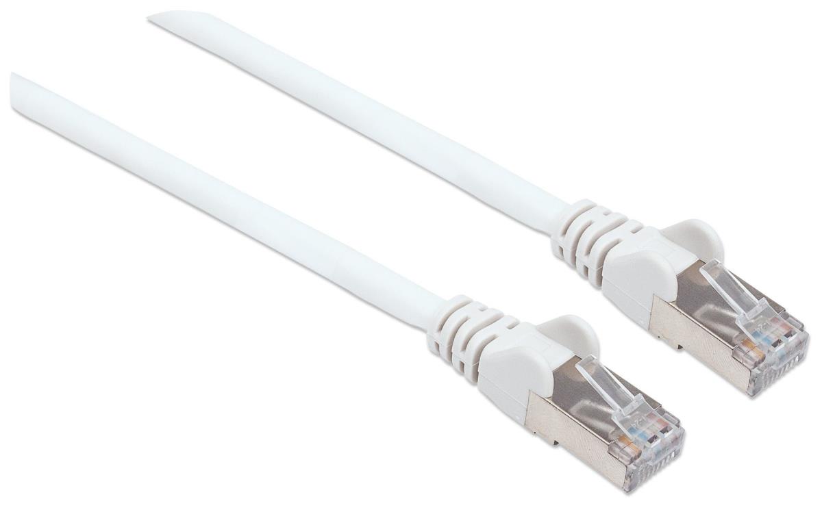 INTELLINET/MANHATTAN Patch Cable - CAT6 - 50cm - White
