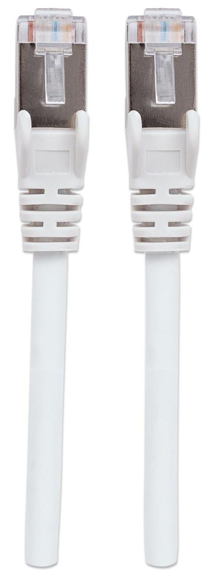 INTELLINET/MANHATTAN Patch Cable - CAT6 - 1m - White