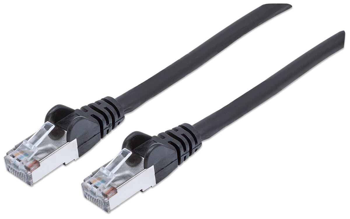 INTELLINET/MANHATTAN Patch Cable - CAT6 - 2m - Black