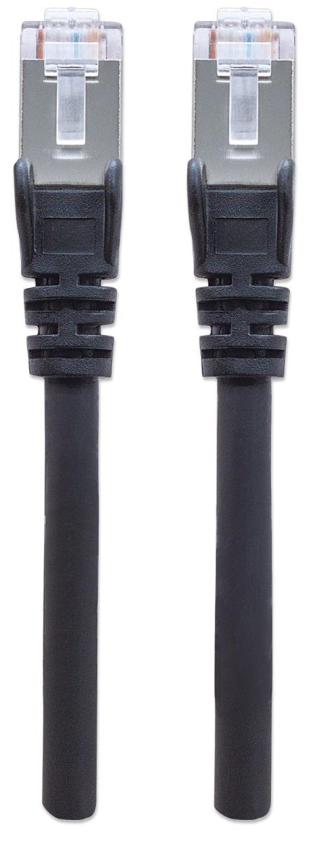 INTELLINET/MANHATTAN Patch Cable - CAT6 - 2m - Black