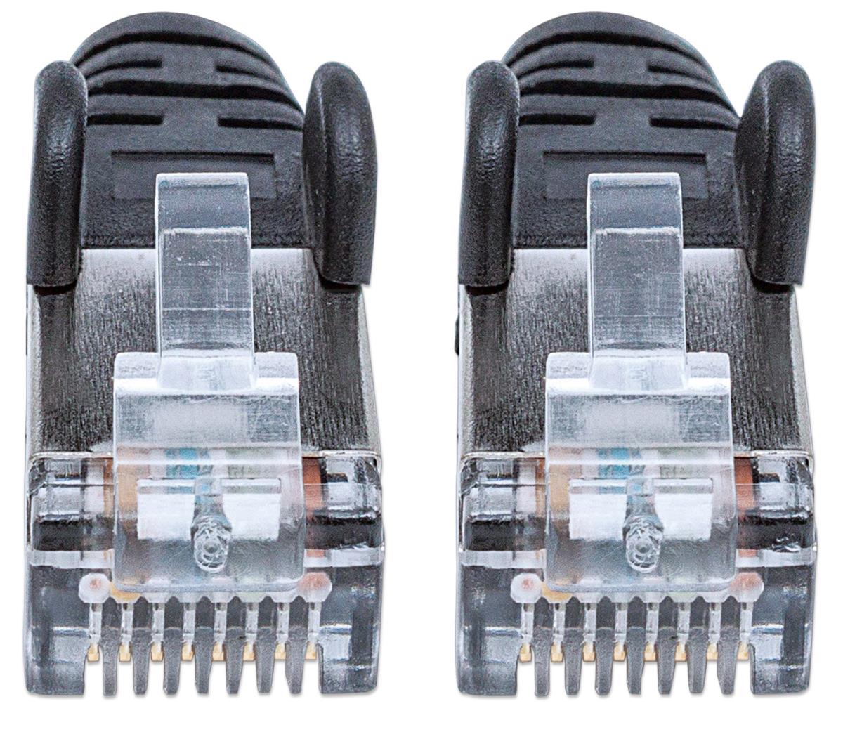 INTELLINET/MANHATTAN Patch Cable - CAT6 - 5m - Black