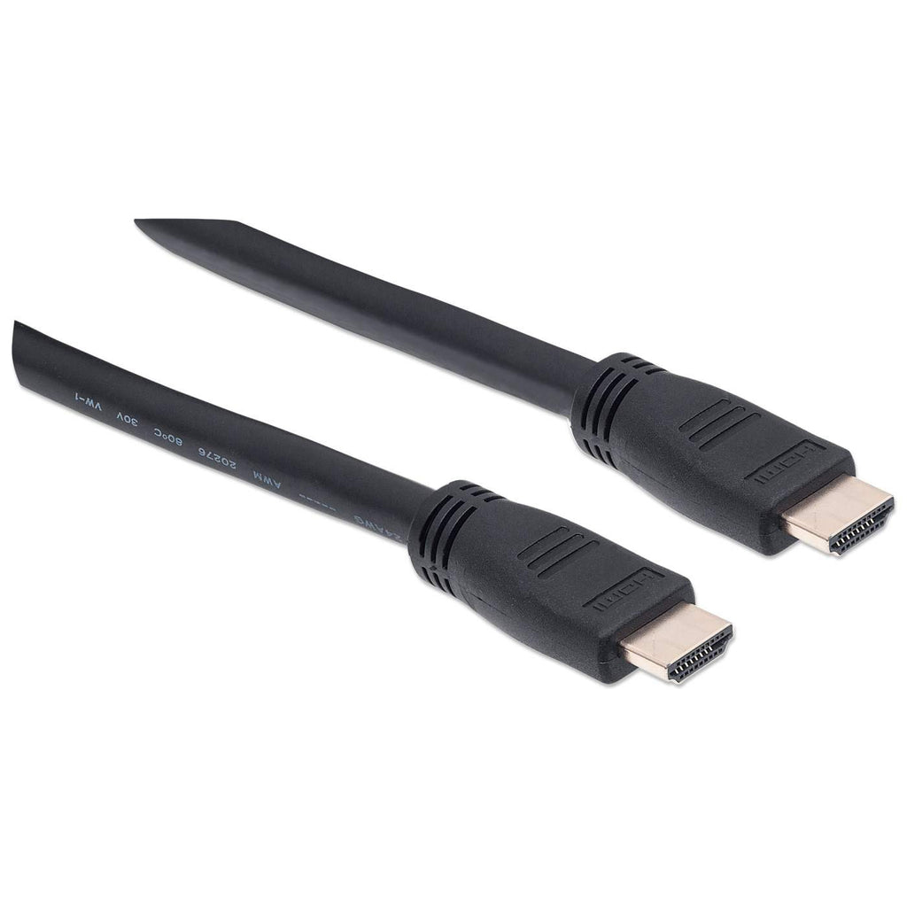 INTELLINET/MANHATTAN High Speed HDMI Cable Cl3 Arc 3D 4k Male Shielded Black 10m