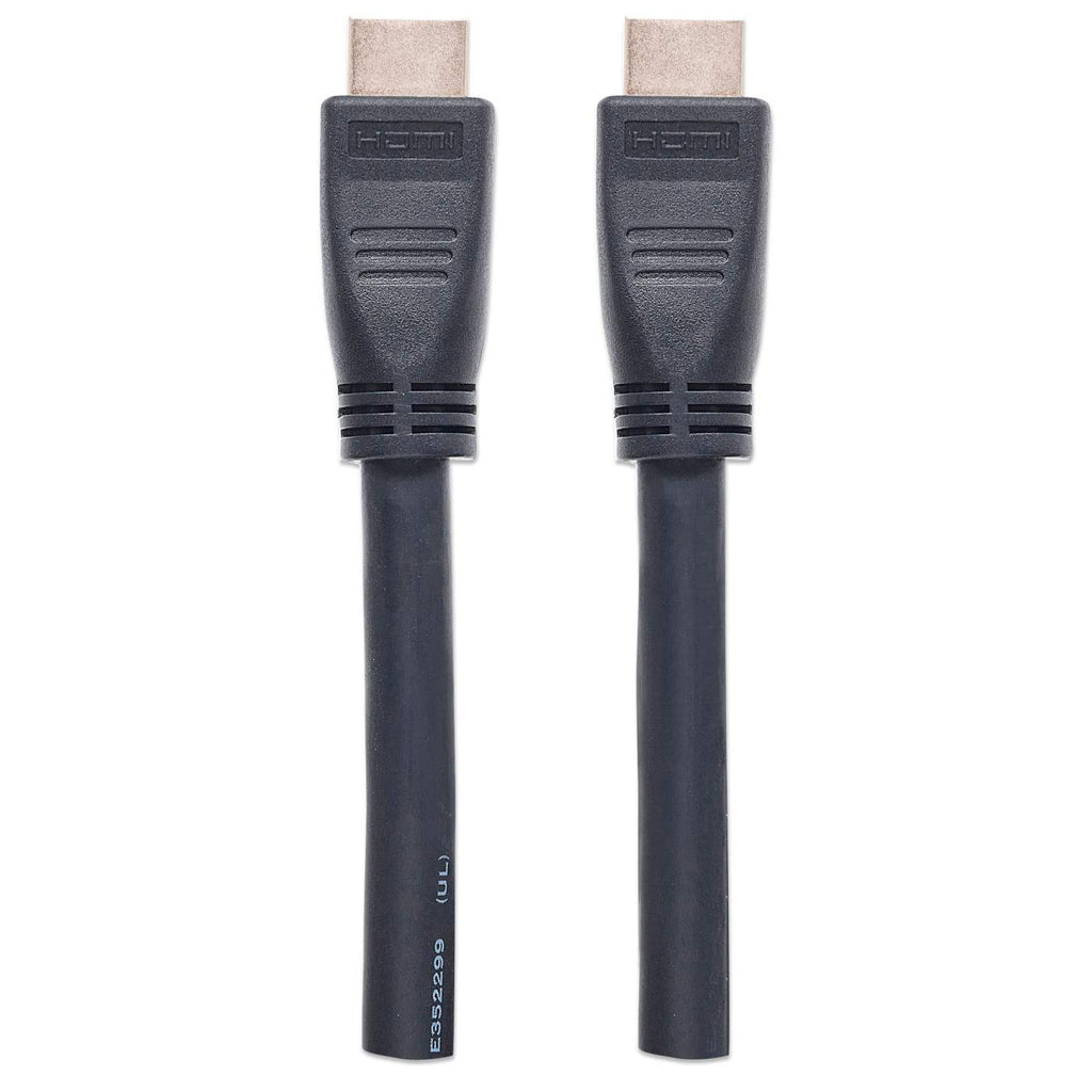 INTELLINET/MANHATTAN High Speed HDMI Cable Cl3 Arc 3D 4k Male Shielded Black 10m