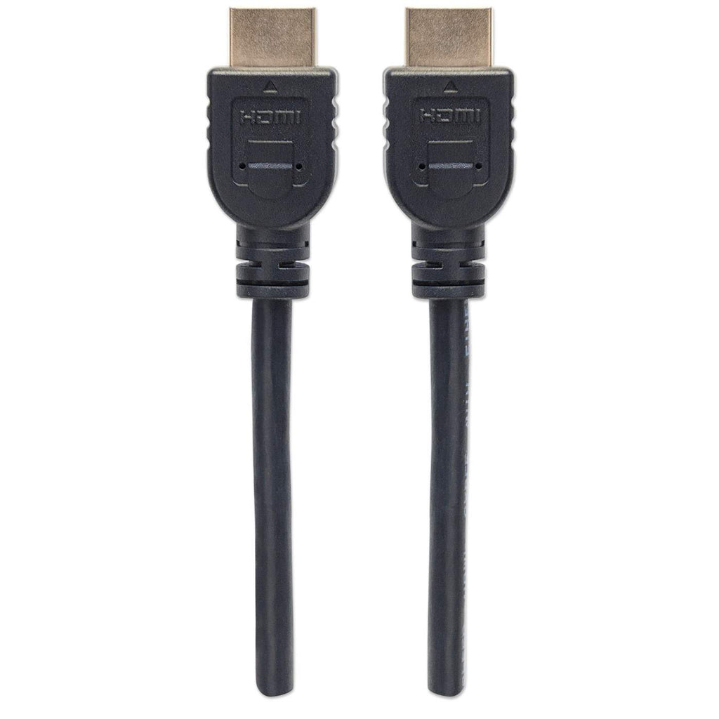INTELLINET/MANHATTAN High Speed HDMI Cable Cl3 Arc 3D 4k Male Shielded Black 1m