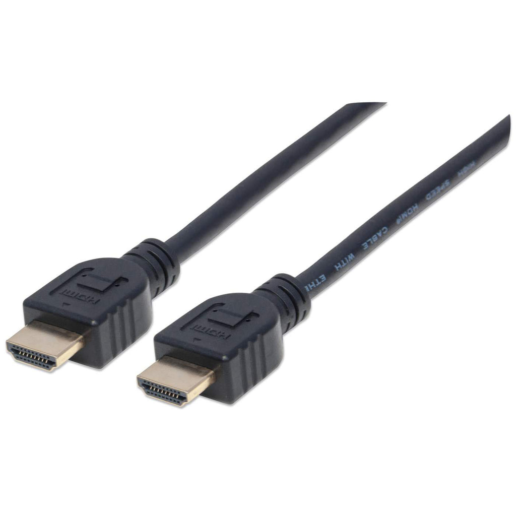 INTELLINET/MANHATTAN High Speed HDMI Cable Cl3 Arc 3D 4k Male Shielded Black 3m