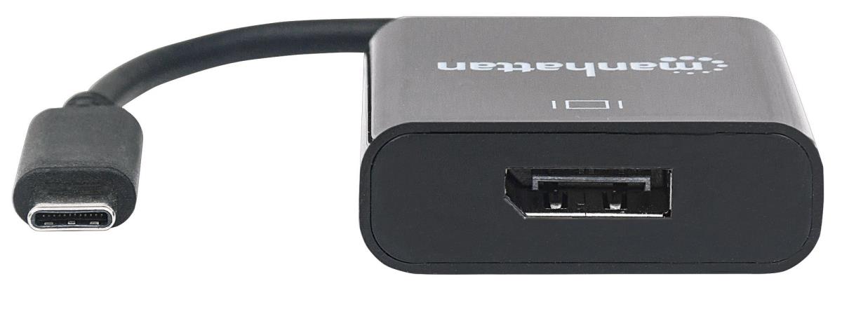 INTELLINET/MANHATTAN USB 3.1 DisplayPort Converter Typec Male To Female Blk