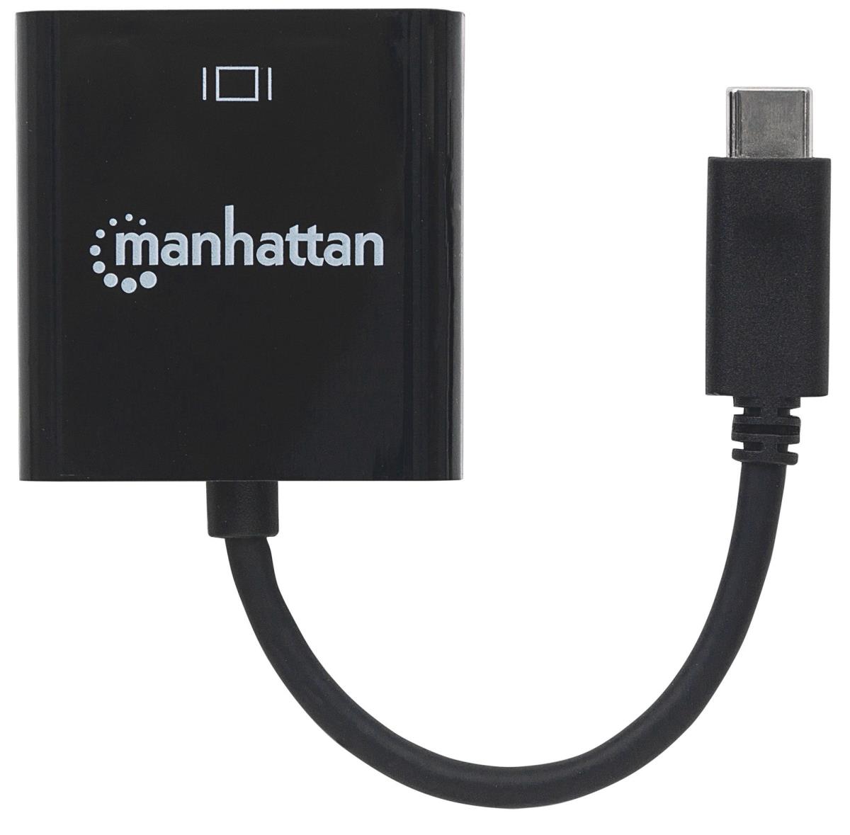 INTELLINET/MANHATTAN USB 3.1 DisplayPort Converter Typec Male To Female Blk