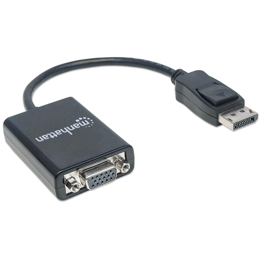 INTELLINET/MANHATTAN DisplayPort To VGA Convcable Hd15 Female Adapter 15cm Blk
