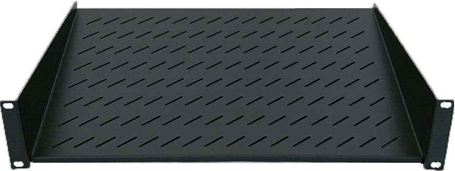 INTELLINET/MANHATTAN Cantilever Shelf 19in 1u 150mm Depth Black