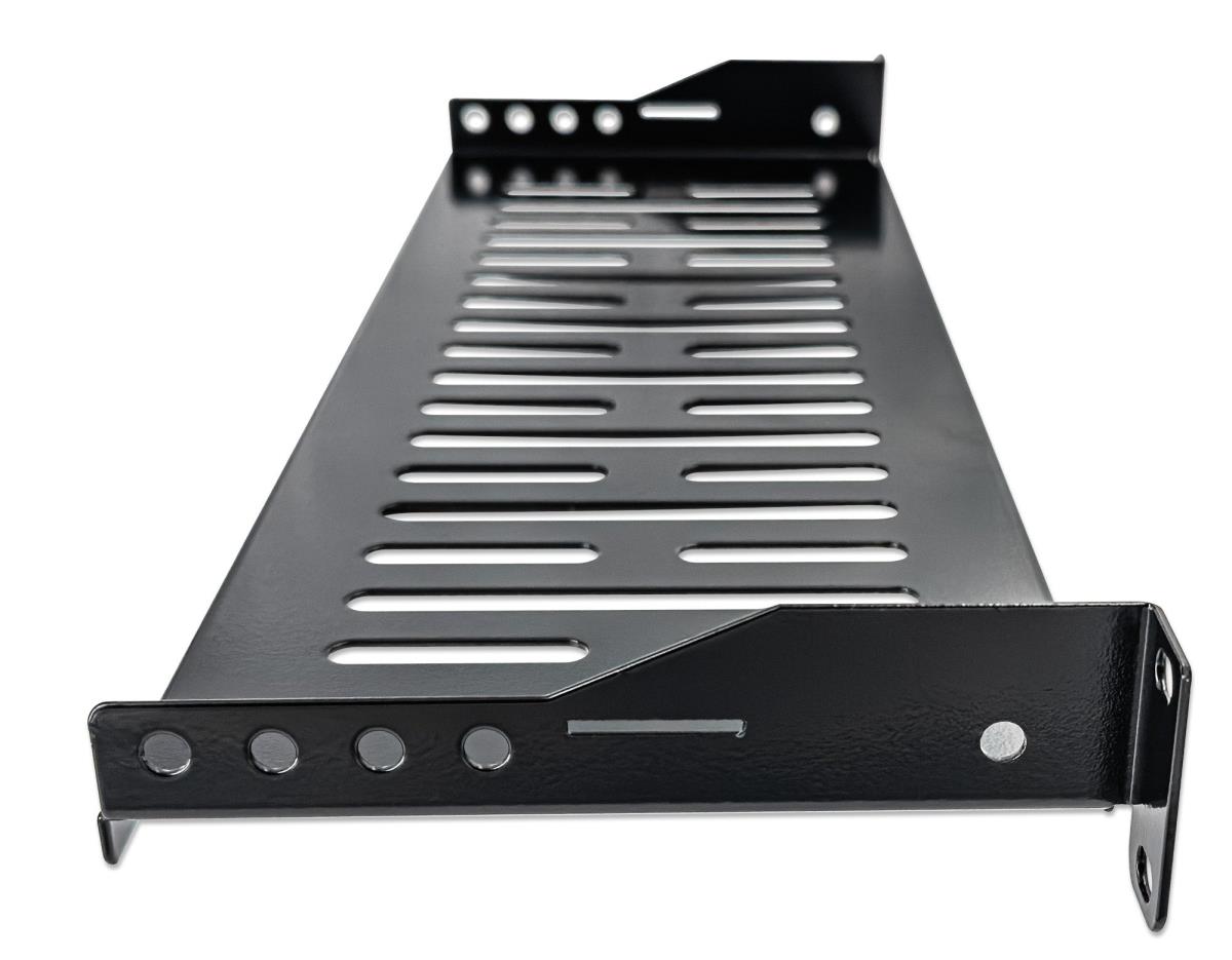 INTELLINET/MANHATTAN Cantilever Shelf 19in 1u 150mm Depth Black