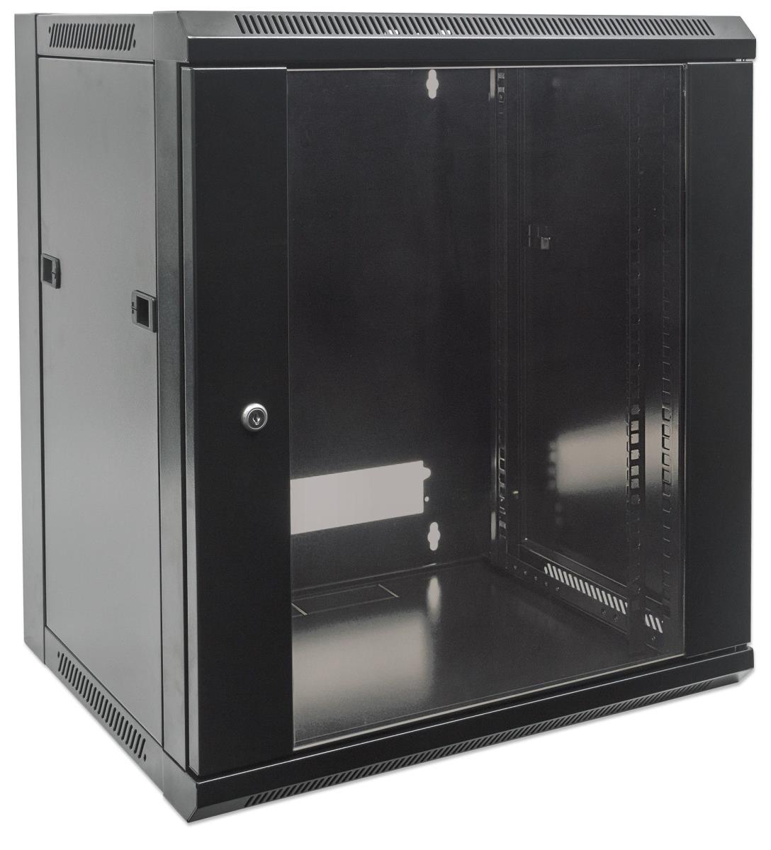 INTELLINET/MANHATTAN Wallmount Cabinet Flatpack - 19in - 12U