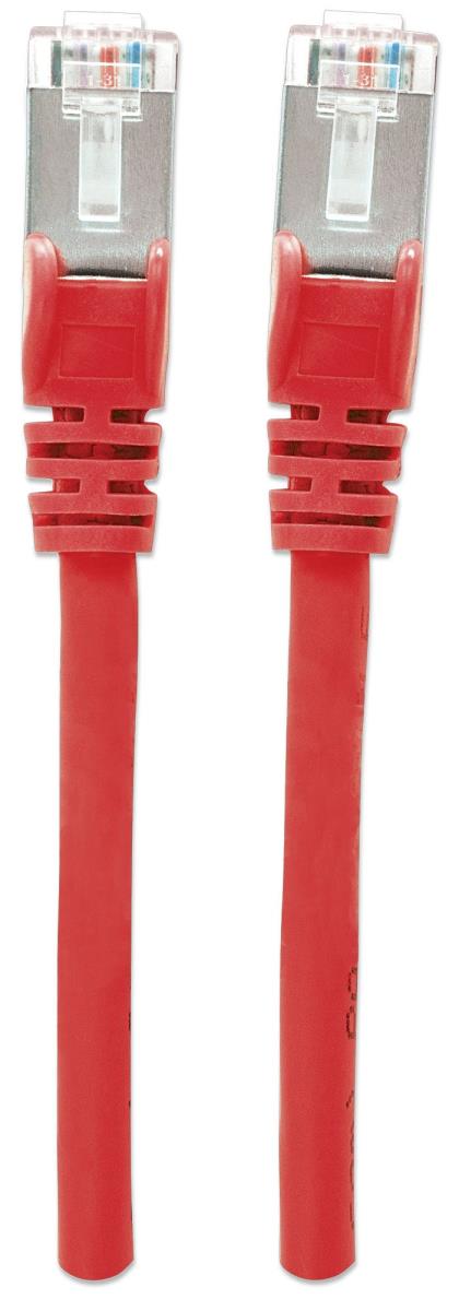 INTELLINET/MANHATTAN Patch Cable - CAT6a - SFTP - 50cm - Red