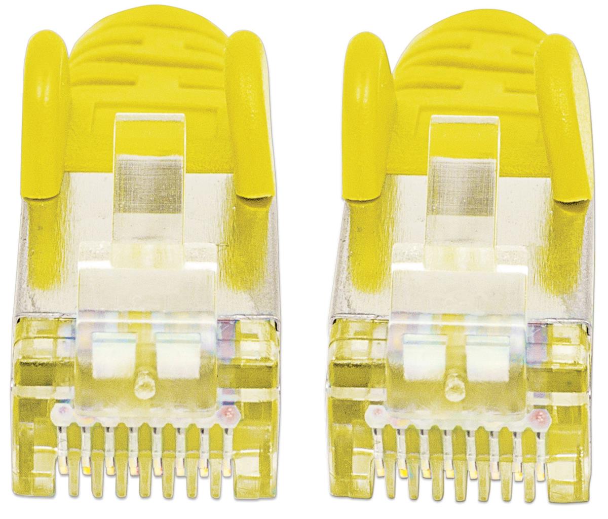 INTELLINET/MANHATTAN Patch Cable - CAT6a - SFTP - 50cm - Yellow