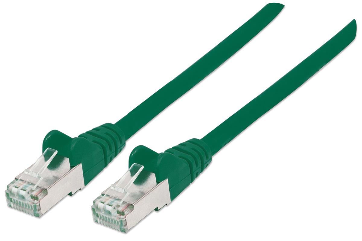 INTELLINET/MANHATTAN Patch Cable - CAT6a - SFTP - 2m - Green
