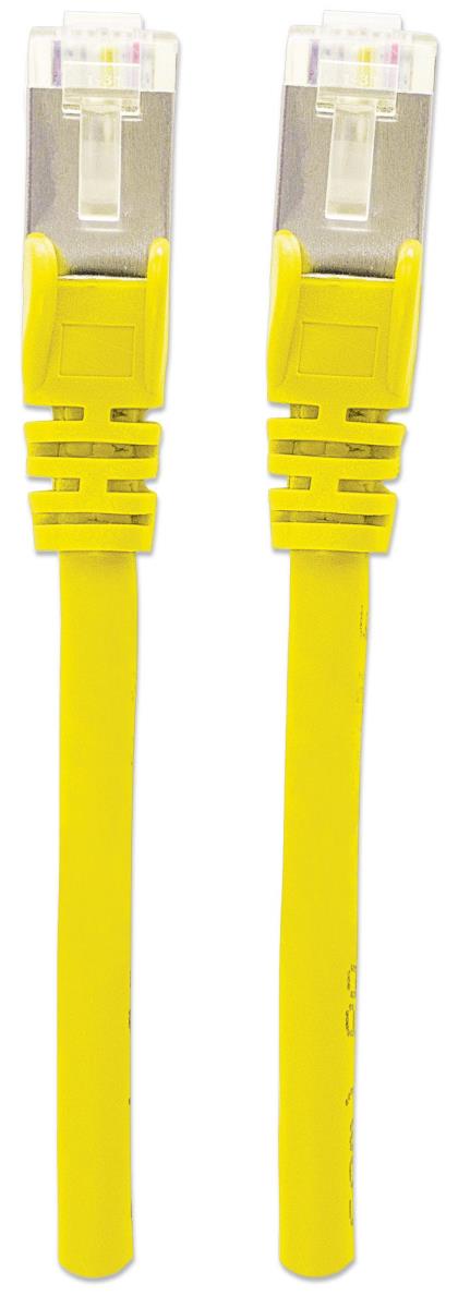 INTELLINET/MANHATTAN Patch Cable - CAT6a - SFTP - 5m - Yellow