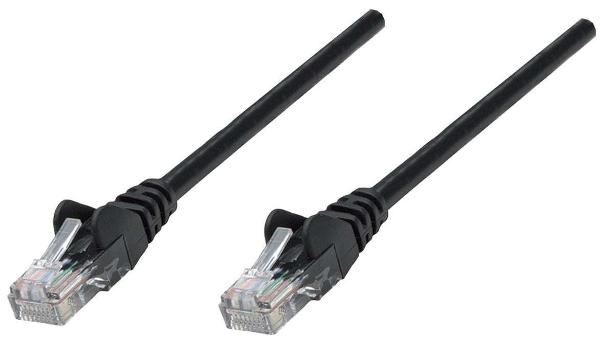 INTELLINET/MANHATTAN Patch Cable - CAT6a - SFTP - 20m - Black