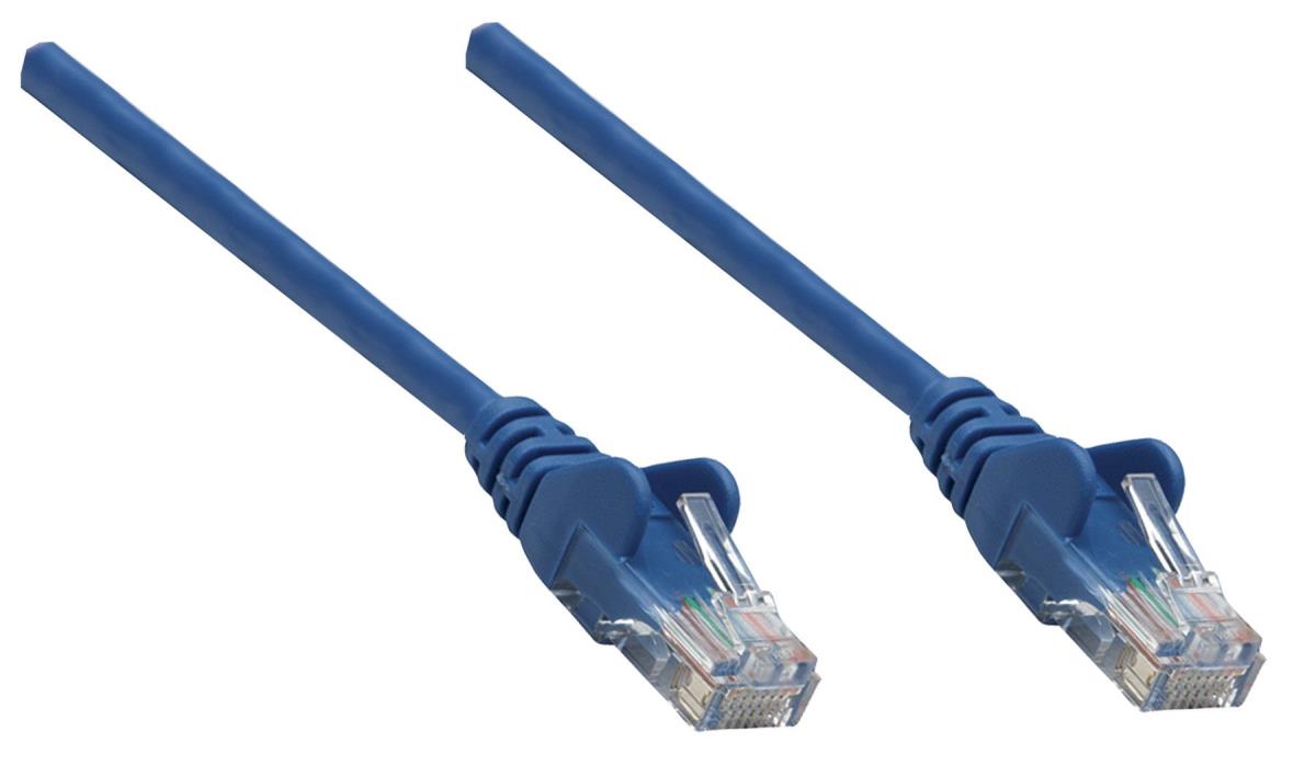INTELLINET/MANHATTAN Patch Cable - CAT6 - SFTP - 25cm - Blue