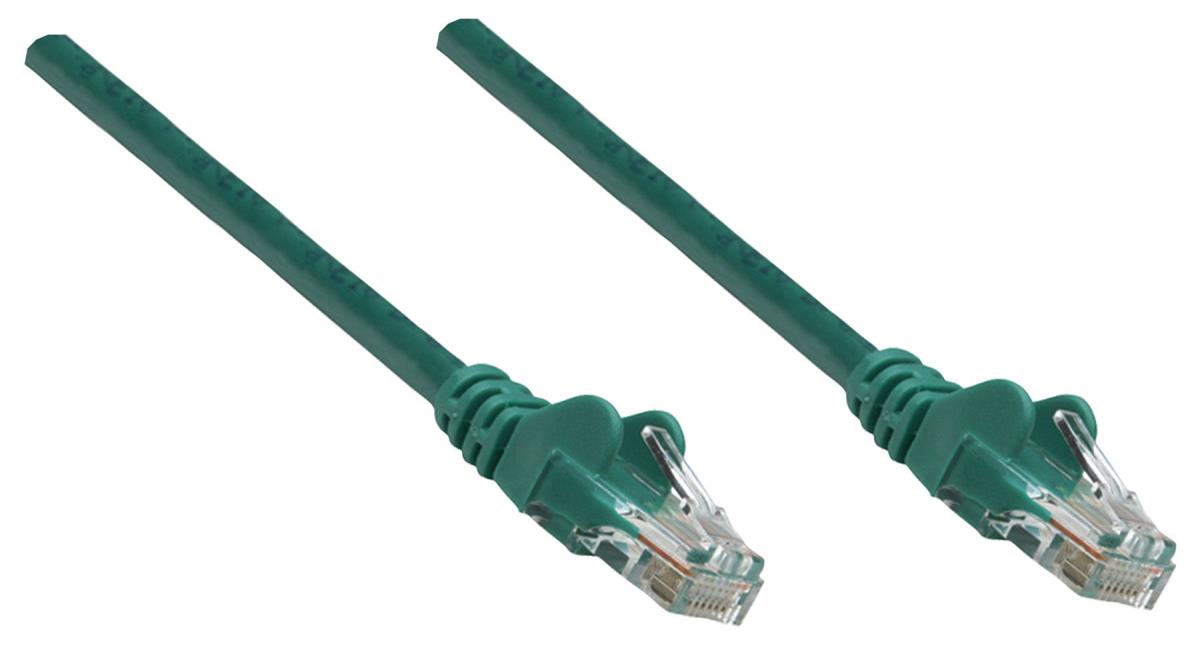 INTELLINET/MANHATTAN Patch Cable - CAT6 - UTP - 25cm - Green