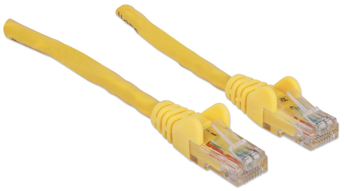 INTELLINET/MANHATTAN Patch Cable - CAT6 - UTP - 20m - Yellow