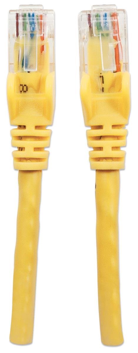 INTELLINET/MANHATTAN Patch Cable - CAT6 - UTP - 20m - Yellow