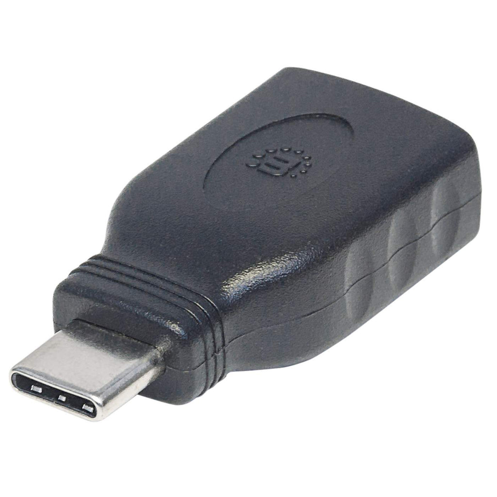 INTELLINET/MANHATTAN USB 3.1 Cable Gen 1, Type-C Male to Type-A Female, 5 Gbps, Black