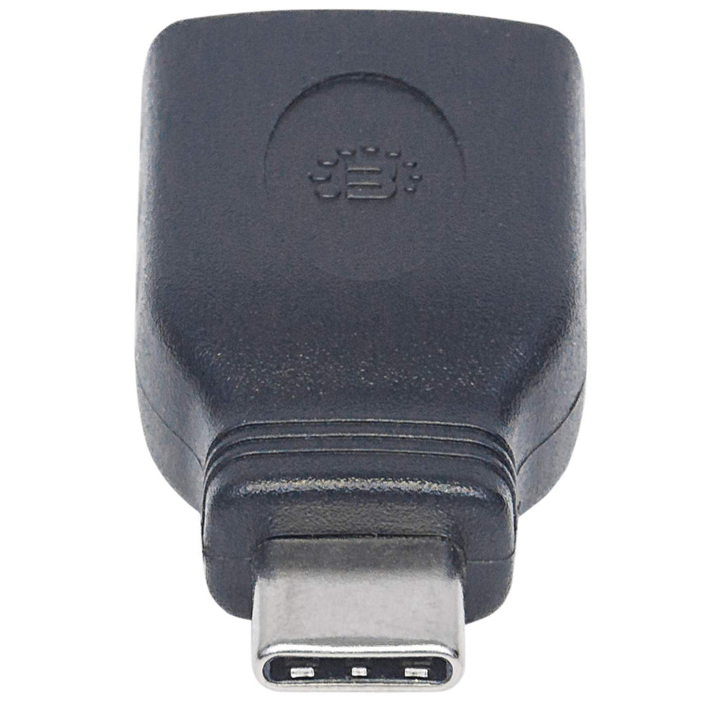 INTELLINET/MANHATTAN USB 3.1 Cable Gen 1, Type-C Male to Type-A Female, 5 Gbps, Black