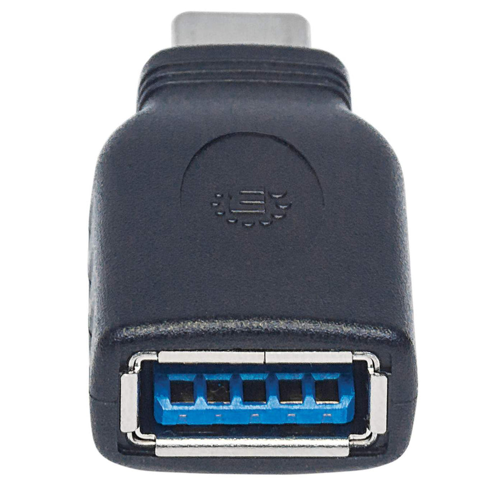 INTELLINET/MANHATTAN USB 3.1 Cable Gen 1, Type-C Male to Type-A Female, 5 Gbps, Black