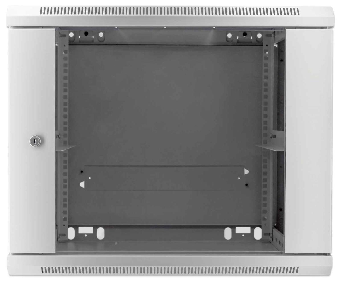 INTELLINET/MANHATTAN Wallmount Cabinet - 19in - 9U - 500x600x600mm - Assembled - Grey