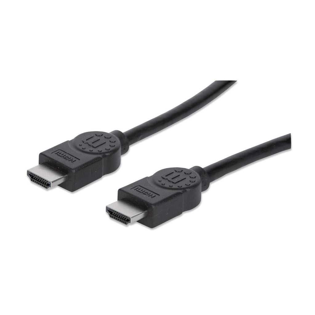 INTELLINET/MANHATTAN High Speed HDMI Cable Male To Male Shielded Black, 1m