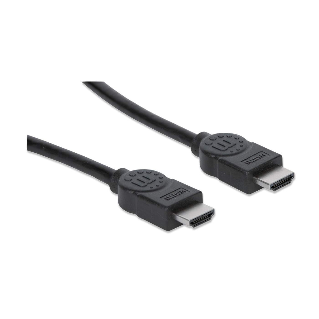 INTELLINET/MANHATTAN High Speed HDMI Cable Male To Male Shielded Black, 1m