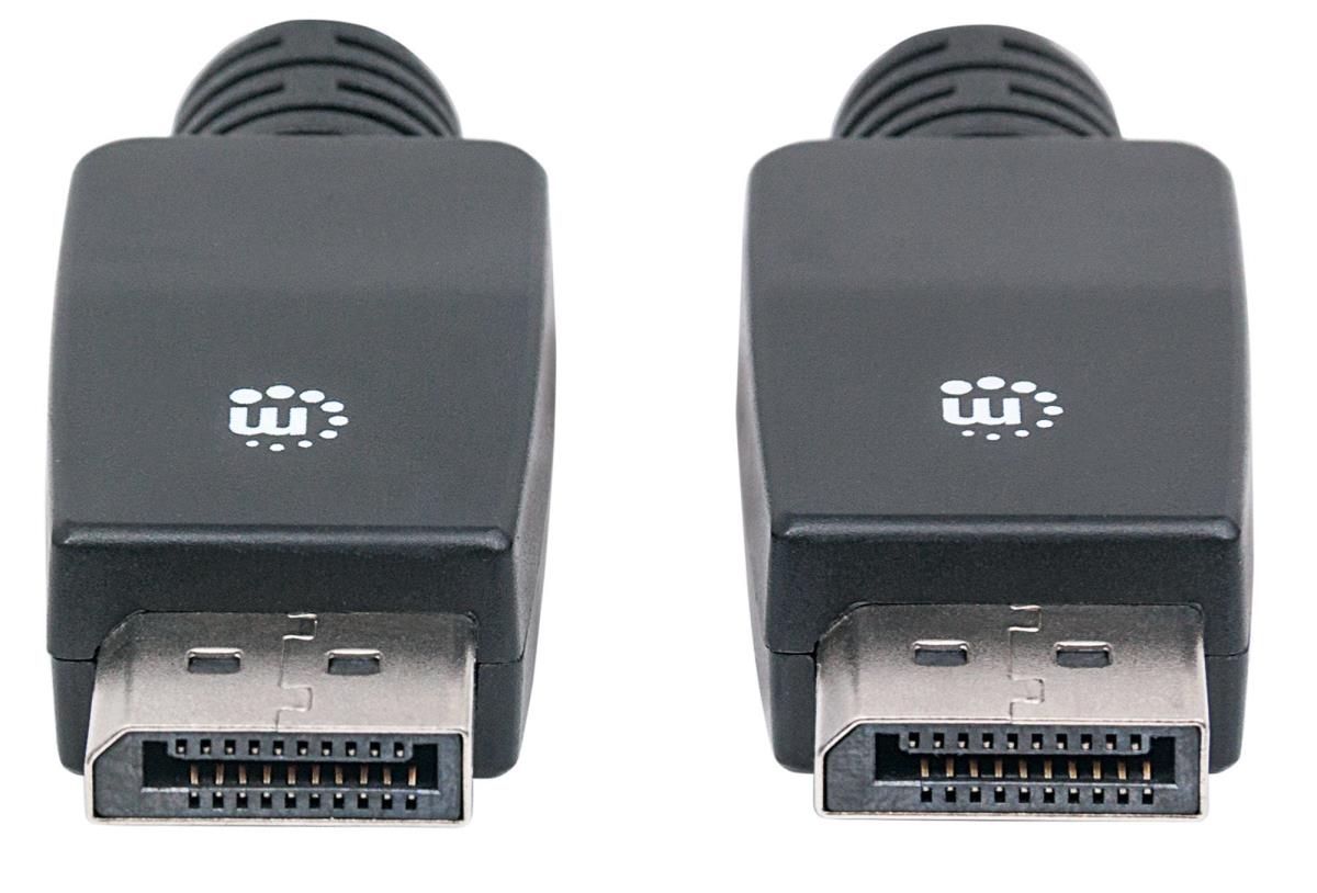 INTELLINET/MANHATTAN DisplayPort Male To DisplayPort Male, 10m Black