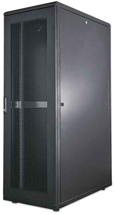INTELLINET/MANHATTAN Server Cabinet - 19in - 42u - Ip20-rated Housing - Flatpack - Black