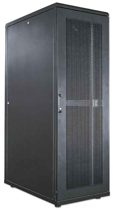 INTELLINET/MANHATTAN Server Cabinet - 19in - 42u - Ip20-rated Housing - Flatpack - Black