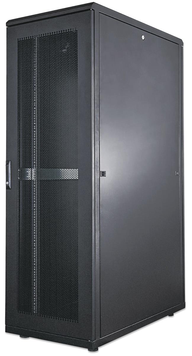 INTELLINET/MANHATTAN Server Cabinet - 19in - 42U - Ip20-rated Housing - Assembled - Black (713283)