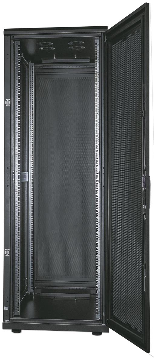 INTELLINET/MANHATTAN Server Cabinet - 19in - 42U - Ip20-rated Housing - Assembled - Black (713283)