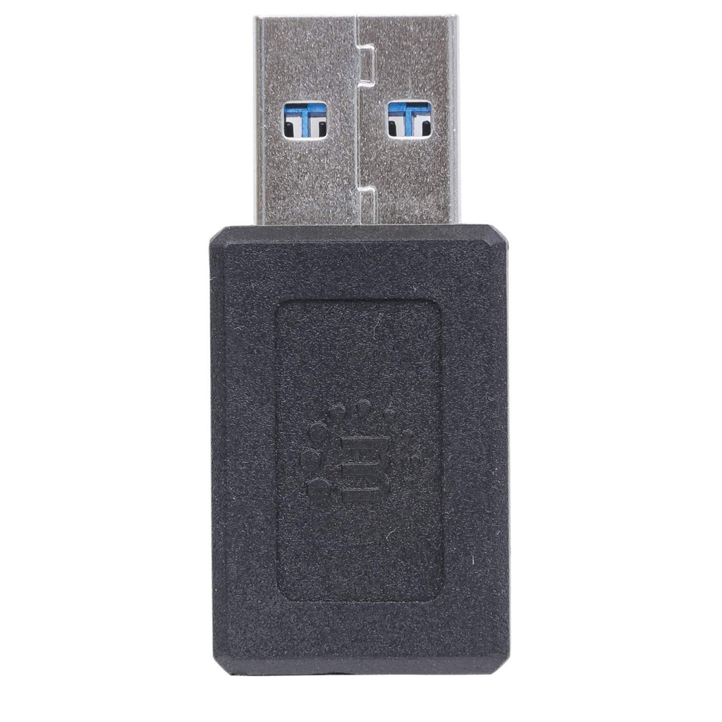 INTELLINET/MANHATTAN USB C Adapter USB 3.1, Gen 2, Type-a Male To Type-c Female, 10 Gbps, Black