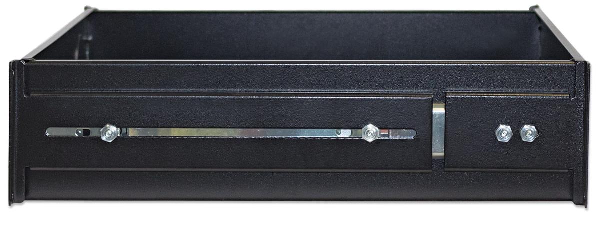 INTELLINET/MANHATTAN Drawer Shelf 19in  2u 350 Mm Depth Black