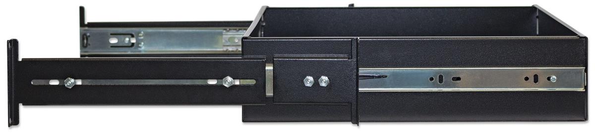 INTELLINET/MANHATTAN Drawer Shelf 19in  2u 350 Mm Depth Black