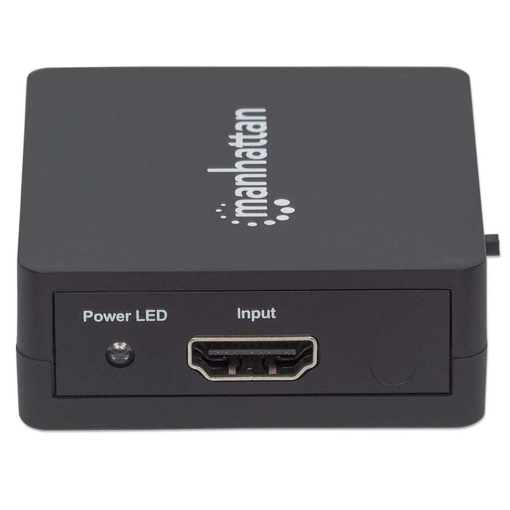 INTELLINET/MANHATTAN HDMI Splitter 1080p 2 Port USB Powered Black