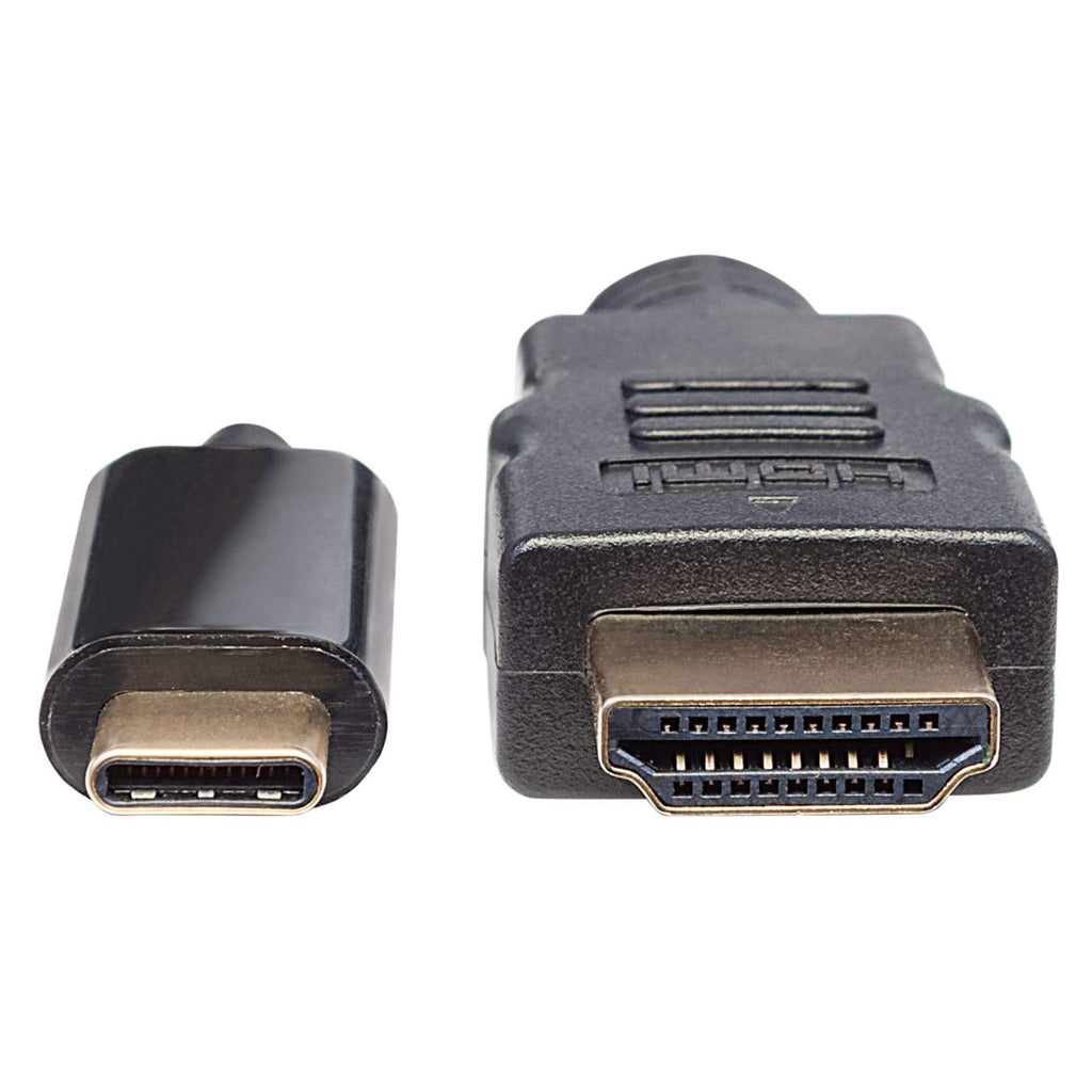 INTELLINET/MANHATTAN USB-C To HDMI Adapter Cable Alt Mode Sign HDMI 4k Black 2m