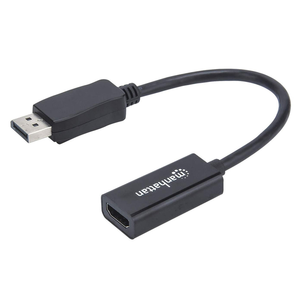 INTELLINET/MANHATTAN DisplayPort Male To HDMI Female, 1080p, Black
