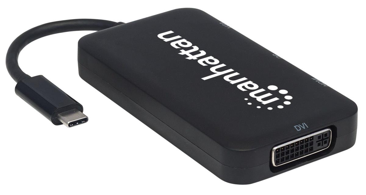 INTELLINET/MANHATTAN USB-C 4-in-1 Audio/video Converter