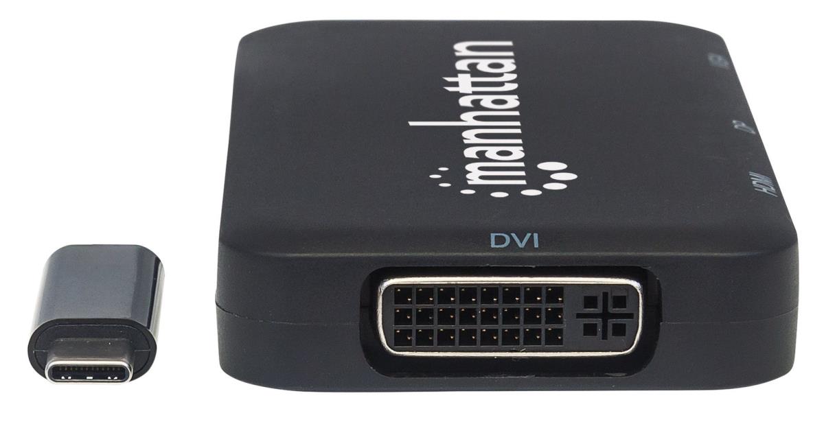 INTELLINET/MANHATTAN USB-C 4-in-1 Audio/video Converter