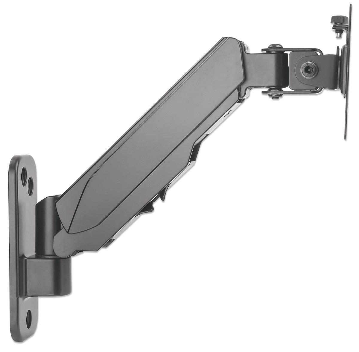 INTELLINET/MANHATTAN Monitor Mount - Wall - 1 Monitor - Tilt/Swivel/Rotatable - 17 To 32in - Black