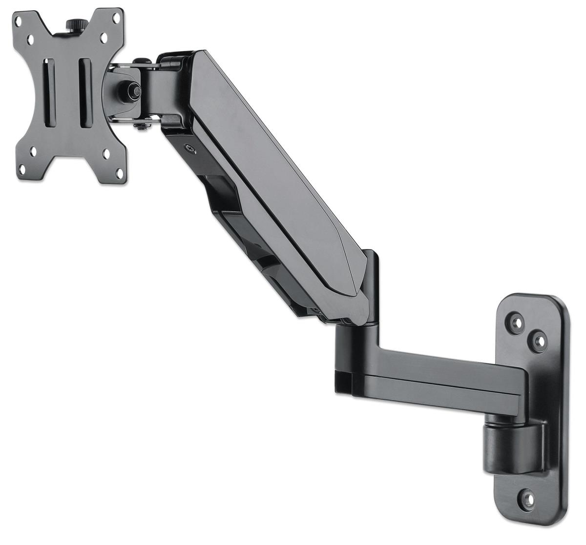 INTELLINET/MANHATTAN Monitor Mount - Wall - 1 Monitor - Full Motion - 17 To 32in