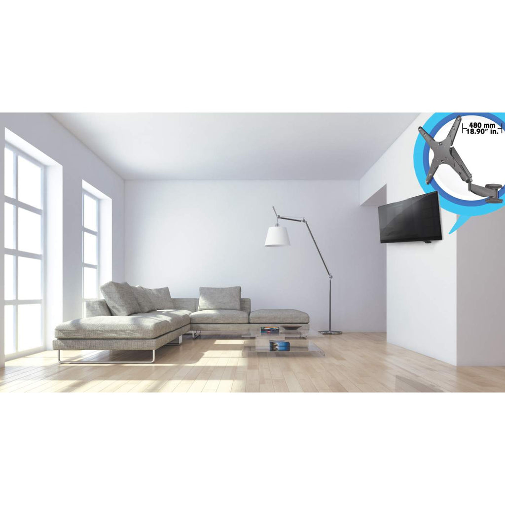 INTELLINET/MANHATTAN Monitor Mount - Wall - 1 Monitor - Tilt/Swivel/Rotatable - 21 To 60in