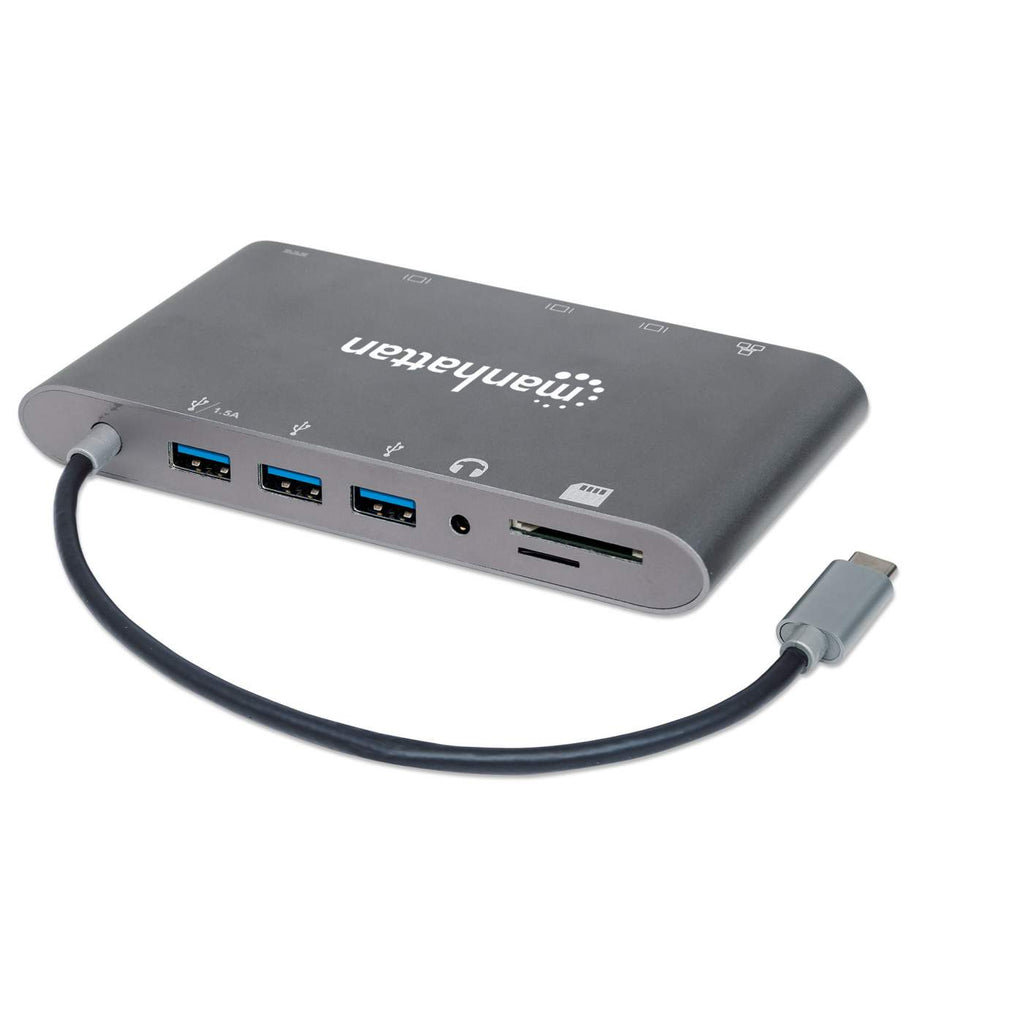 INTELLINET/MANHATTAN USB-C To 7-in-1 Docking Station
