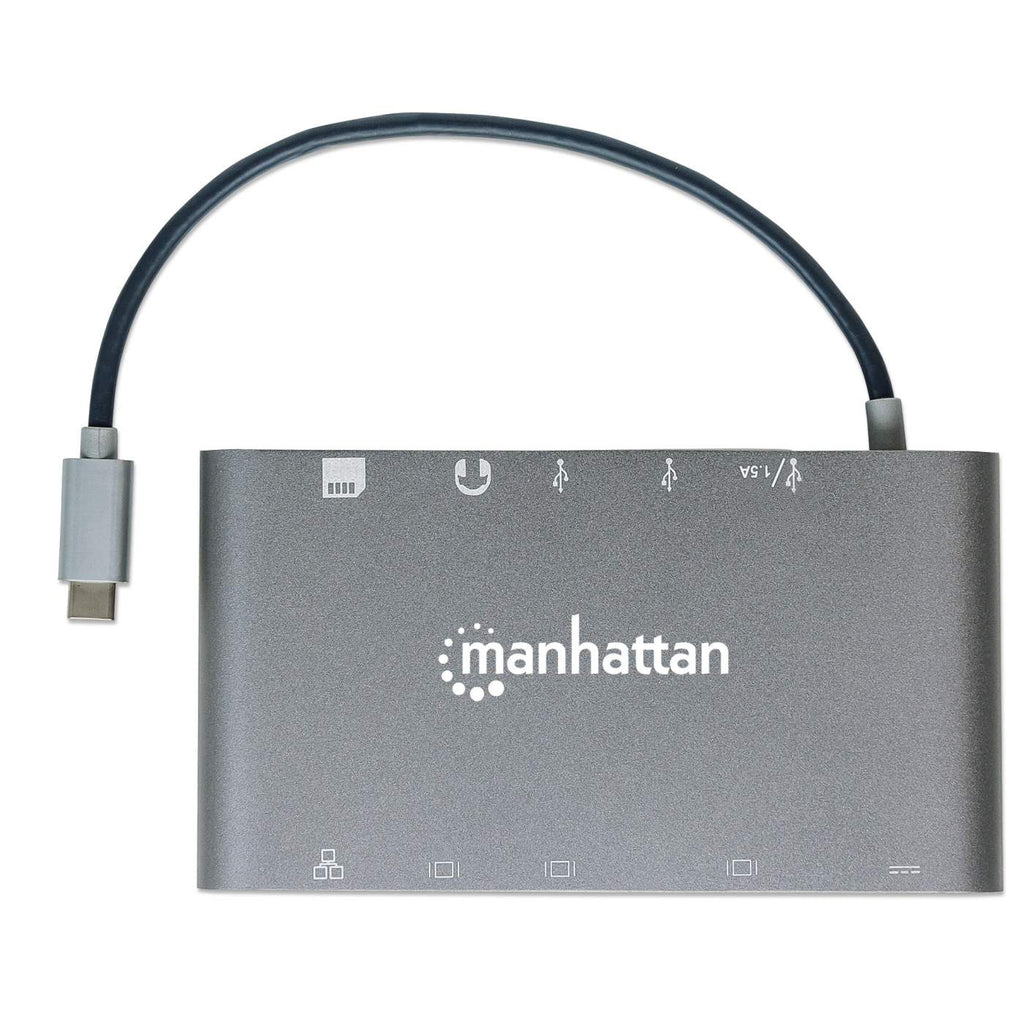 INTELLINET/MANHATTAN USB-C To 7-in-1 Docking Station