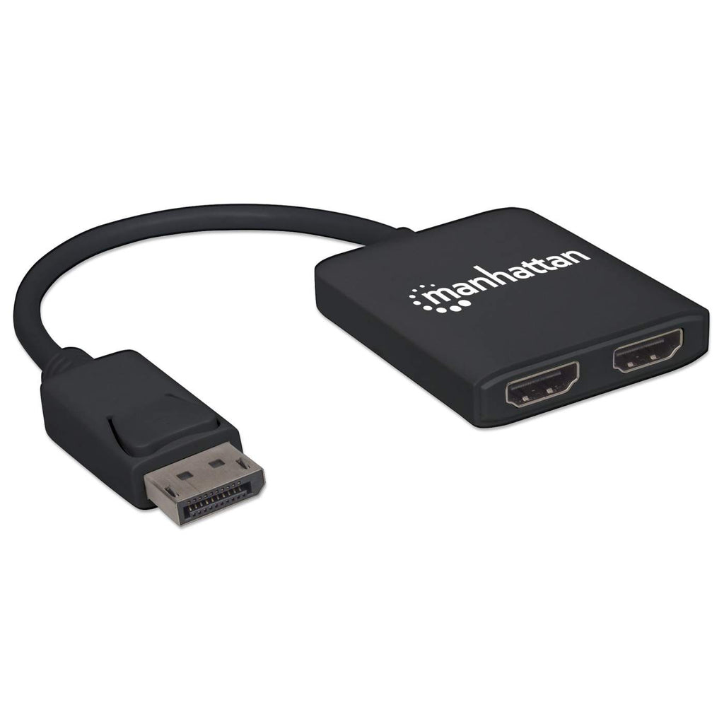 INTELLINET/MANHATTAN DisplayPort To 2 Port HDMI Splitter Hub With MST