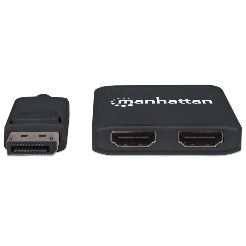 INTELLINET/MANHATTAN DisplayPort To 2 Port HDMI Splitter Hub With MST